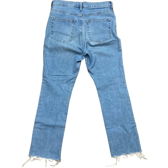 Everlane Women's Washed Frayed Hem Jean. Sz: 28 - Picture 9 of 10